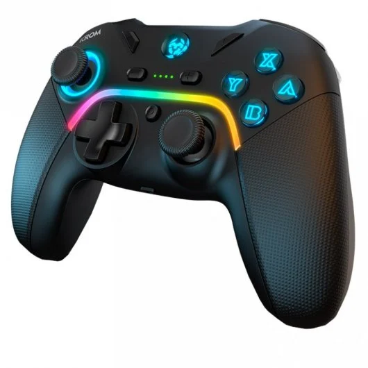 1253-krom-kayros-rgb-mando-inalambrico-para-pc-switch-android-caracteristicas Comando Sem Fios Krom Kayros RGB para PC/Switch/Android - Image 1