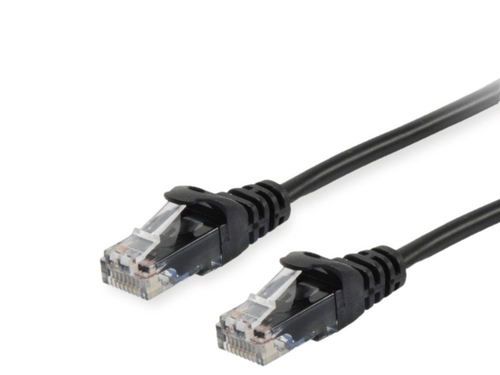 625452 Cabo de Rede RJ45 Equip Cat.6 Preto 3M - Image 1