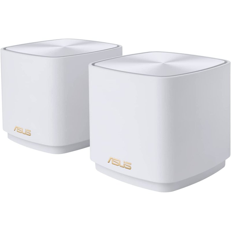90IG07M0-MO3C20 Sistema Wi-Fi Mesh ASUS ZenWiFi XD4 Plus AX1800 Branco (Pack 2) - Image 1