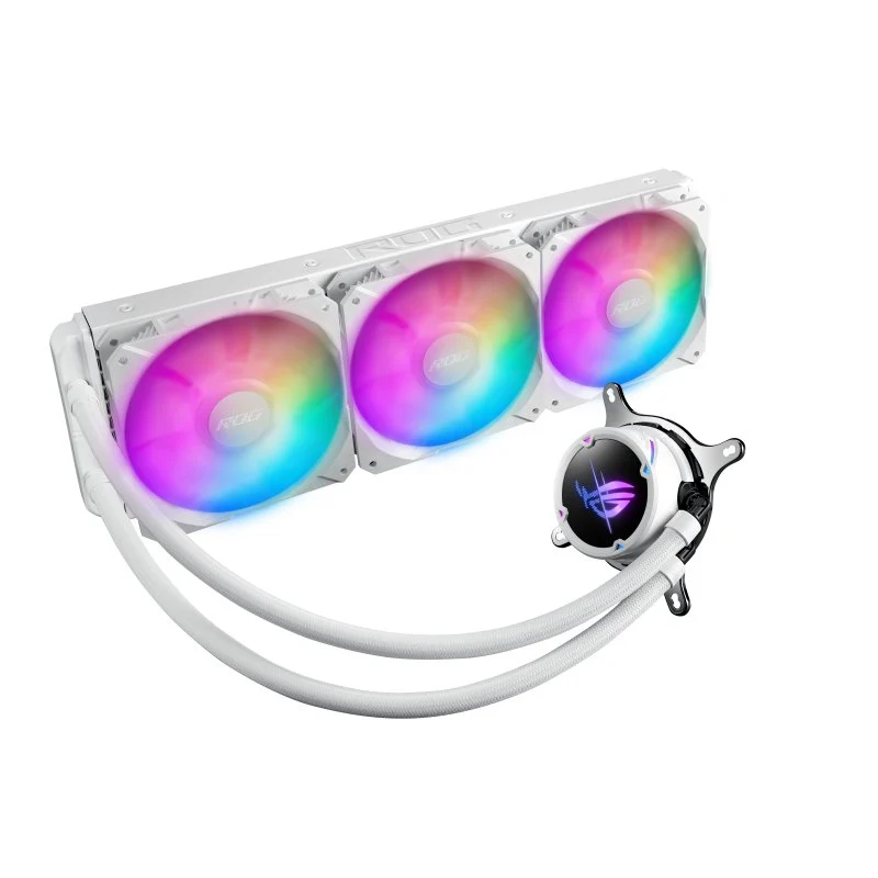 90RC00F2-M0UAY2 Water Cooler Asus ROG Strix LC II 360 ARGB Branco - Image 1