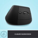 Rato Laser Logitech Lift Vertical Ergonomic Wireless/Bluetooth 4000DPI Graphite - Image 5
