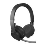 Headset Logitech Zone Teams Wireless/Bluetooth Preto