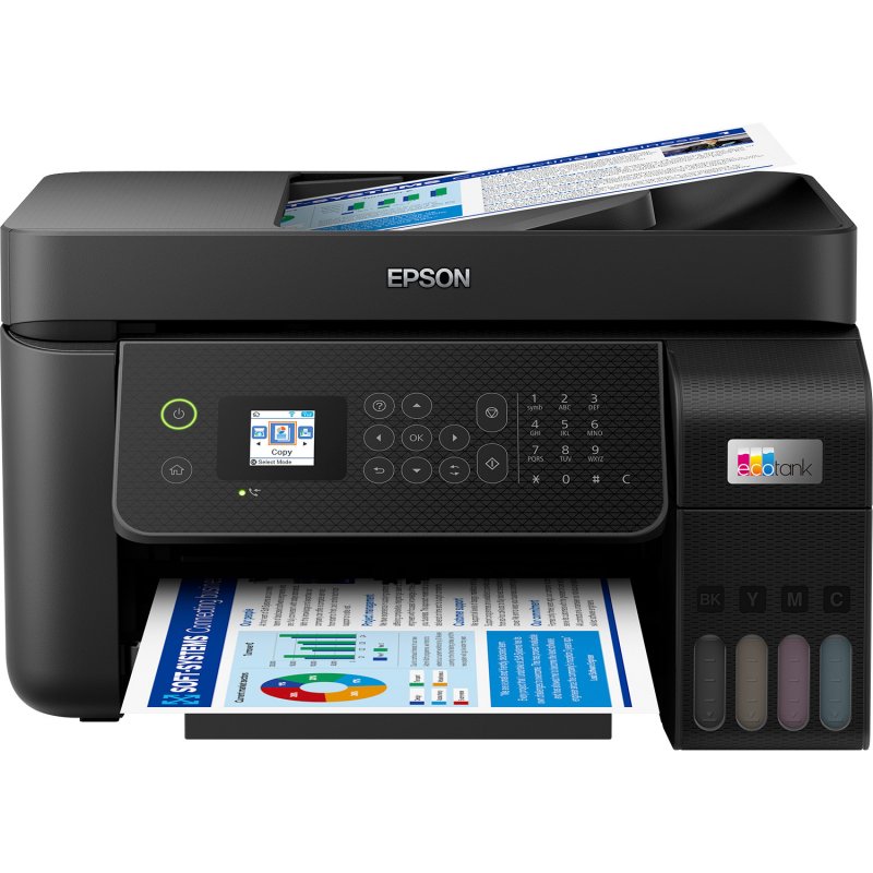 C11CJ65402 Impressora Epson Multifunções Cores Wireless EcoTank ET-4800 (A4) - Image 1