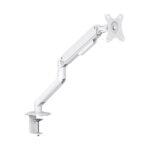 Suporte de Mesa Tooq Tilt e Giratório c/mola 17" a 32" Max. 9Kg Branco