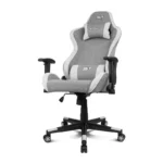 Cadeira Gaming Drift DR90 Pro Cinzenta/Branca - Image 4