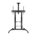 Suporte Móvel Tooq ZEUS 60" a 100" Máx. 100Kg Preto - Image 2