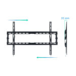 Suporte de Parede Tooq 37" a 80" Max. 45Kg Preto - Image 2