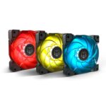 Ventoinha 120mm NOX Hummer H-SYNC RGB PWM (Pack 3) - Image 2