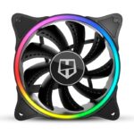 Ventoinha Nox Hummer X-Fan ARGB 120mm Halo Ring Preta