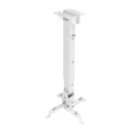 Suporte de Tecto Tooq para Projectores Tilt e Giratório Max.20kg Branco