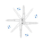 Suporte de Tecto Tooq para Projectores Tilt e Giratório Max.20kg Branco - Image 4