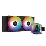 Water Cooler CPU DeepCool LS520 A-RGB 240mm PWM Preto