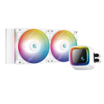 Water Cooler CPU DeepCool LS520 A-RGB 240mm PWM Branco