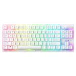 Teclado Mecânico Razer DeathStalker V2 Pro RGB TKL Wireless/Bluetooth Optical Switch (Red) US Branco