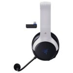 Headset Razer Kaira Hyperspeed Gaming Wireless/Bluetooth Playstation Licensed Branco/Preto - Image 4