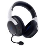 Headset Razer Kaira Hyperspeed Gaming Wireless/Bluetooth Playstation Licensed Branco/Preto - Image 5