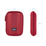 Caixa Protectora Tooq Discos 2.5" Vermelho - Image 3