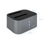 Dock Tooq para 2x SATA 2.5/3.5 OTB - USB 3.1 Gen 1 - Image 5