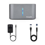 Dock Tooq para 2x SATA 2.5/3.5 OTB - USB 3.1 Gen 1 - Image 6