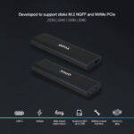 Caixa Externa SSD Tooq M.2 NGFF/NVMe SSD - USB 3.1 Gen 2 Preto - Image 2