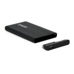 Caixa Externa HDD Tooq 2.5" SATA (95mm) - USB 2.0 Preto - Image 2