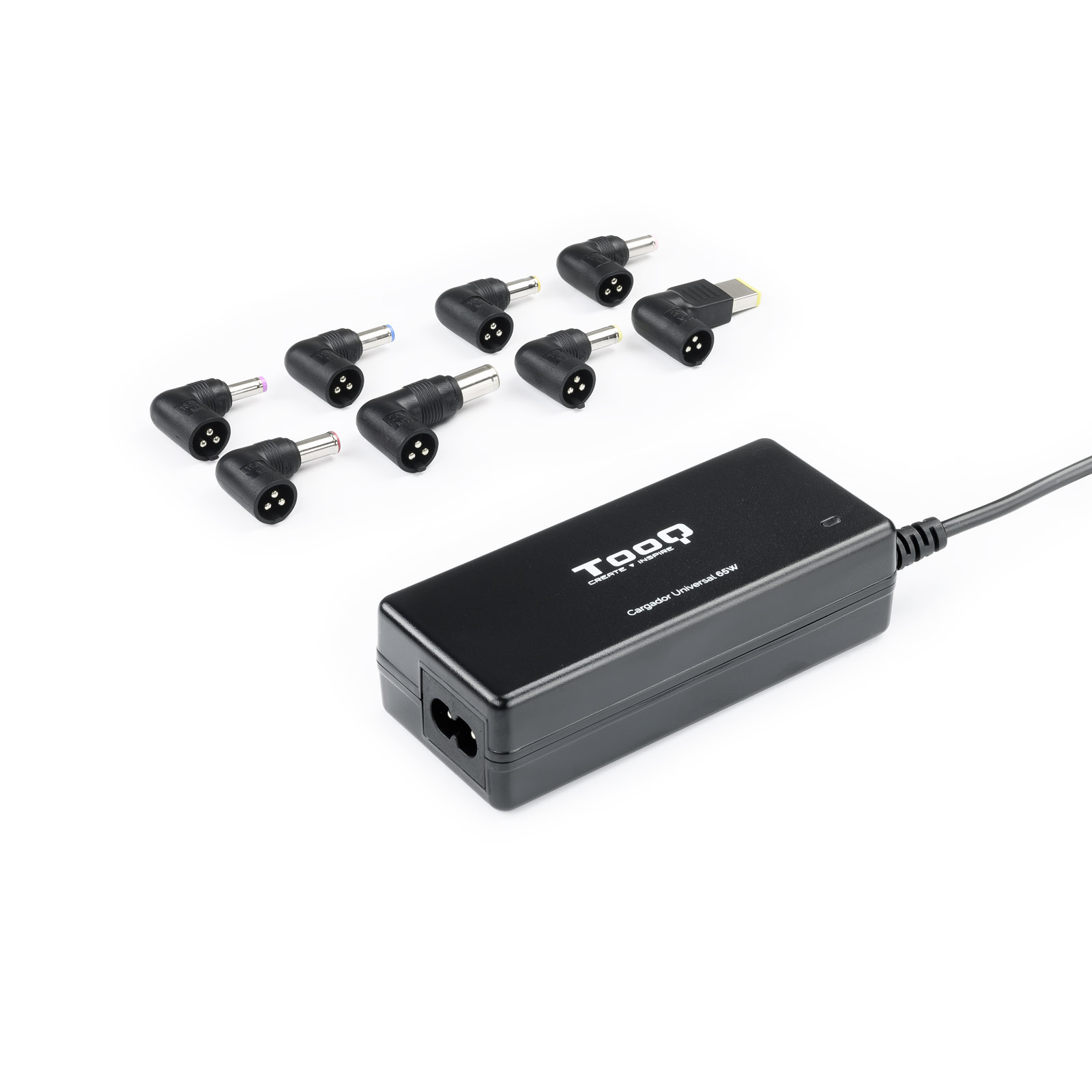 TQLC-65BS02AT Carregador de Portátil Tooq 65W 1x USB Automático - Image 1