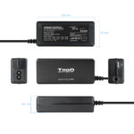 Carregador de Portátil Tooq 65W 1x USB Automático - Image 4