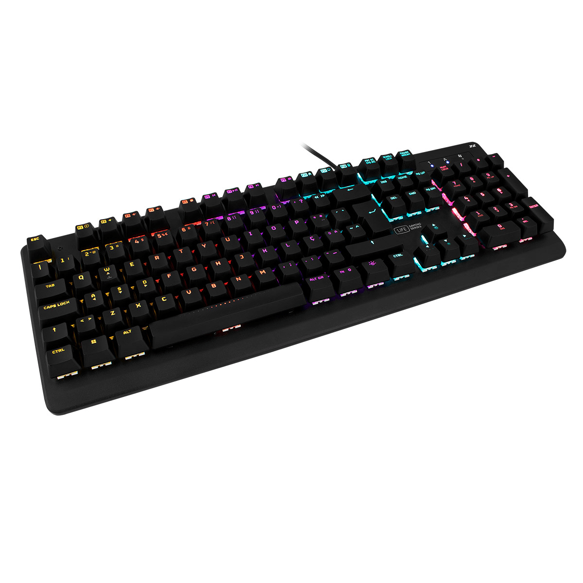 at3xg4ov Teclado 1Life gkb:mekan RGB rainbow mecânico - Layout PT - Image 1