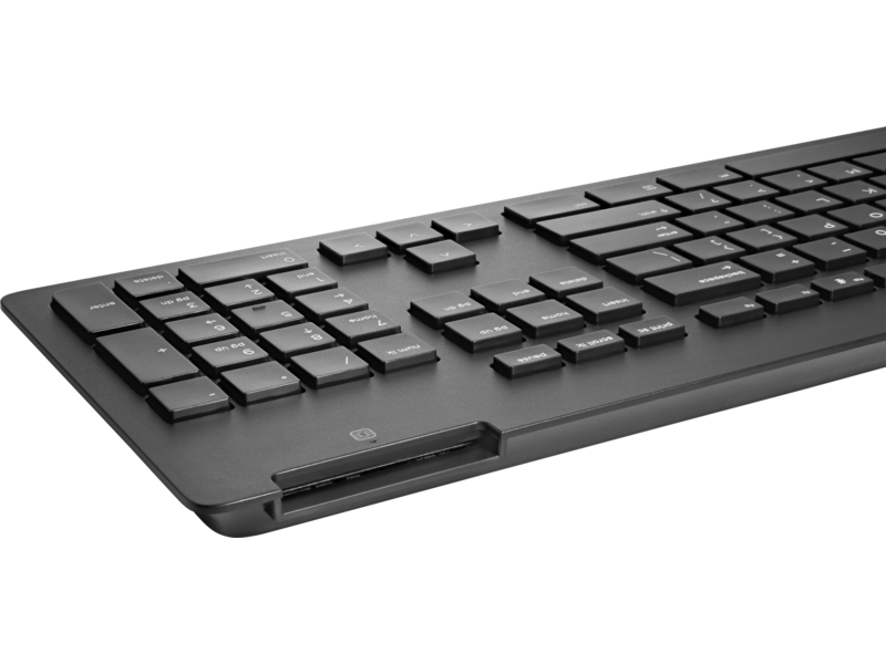 c06692478 Teclado HP Business fino com leitor de Smart Card