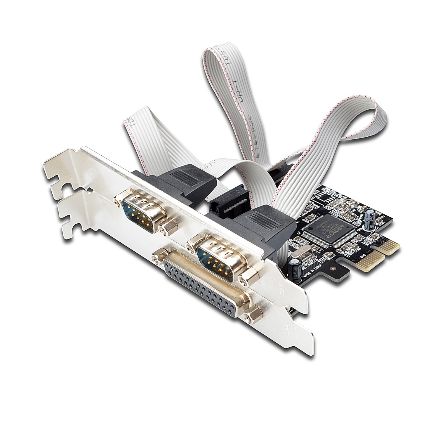 ewent-eminent-ew1158-1468143779 Placa de Interface Ewent EW1158 Serial Paralela Combo PCI-E 2 + 1 - Image 1