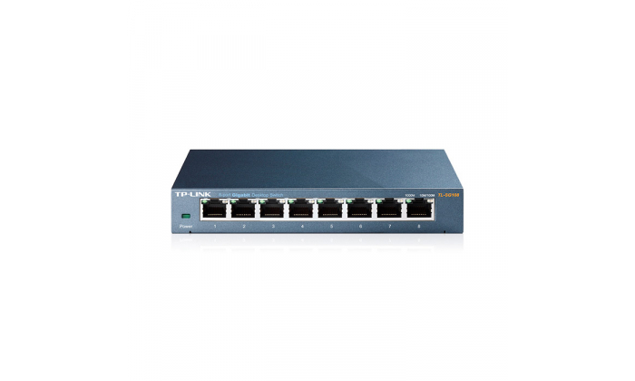 Product-p010221-11979 2 Switch TP-Link TL-SG108 8 Portas Gigabit - Image 1