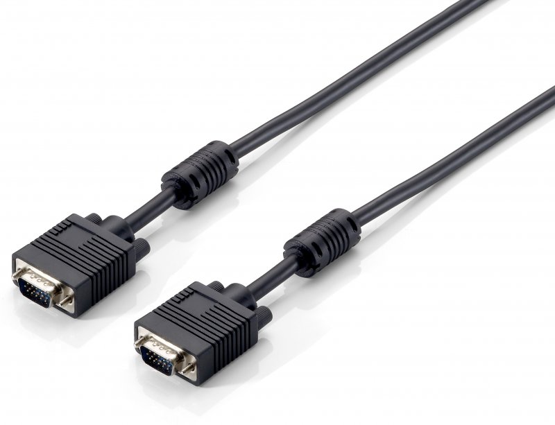 118810 Cabo EQUIP VGA HDB15 M/M BLINDADO C/FERRITE 1m - Image 1