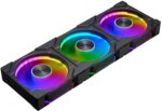 Ventoinha 120mm Phanteks D30 PWM D-RGB Preto (Pack 3)