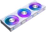 Ventoinha 120mm Phanteks D30 PWM reverse Airflow D-RGB Branco (Pack 3)