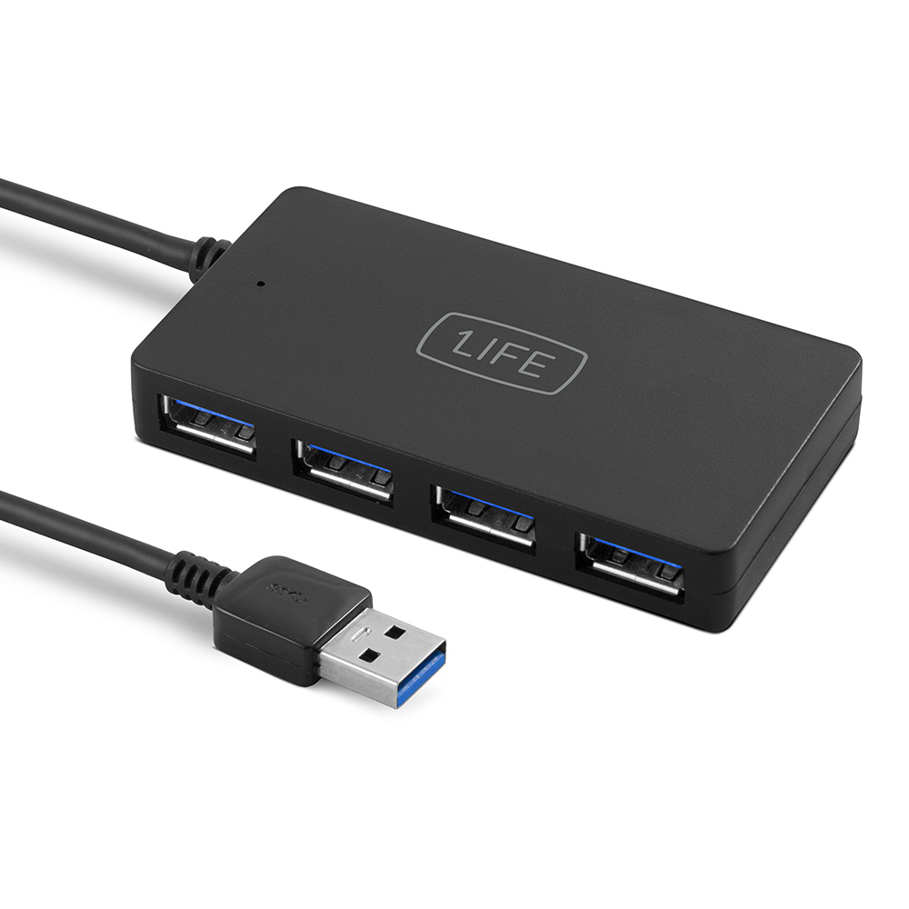 1life-usb-hub4-usb-3-0 Hub 1Life usb:hub 4 USB 3.0 - Image 1