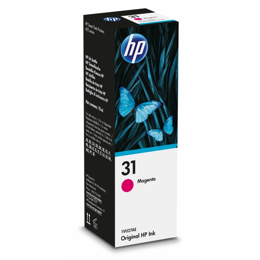 1vu27ae Frasco de Tinta HP 31 Magenta (70 ml) - Image 1