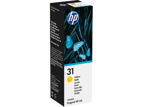 1vu28ae Tinteiro HP Original 31 Amarelo - Image 1