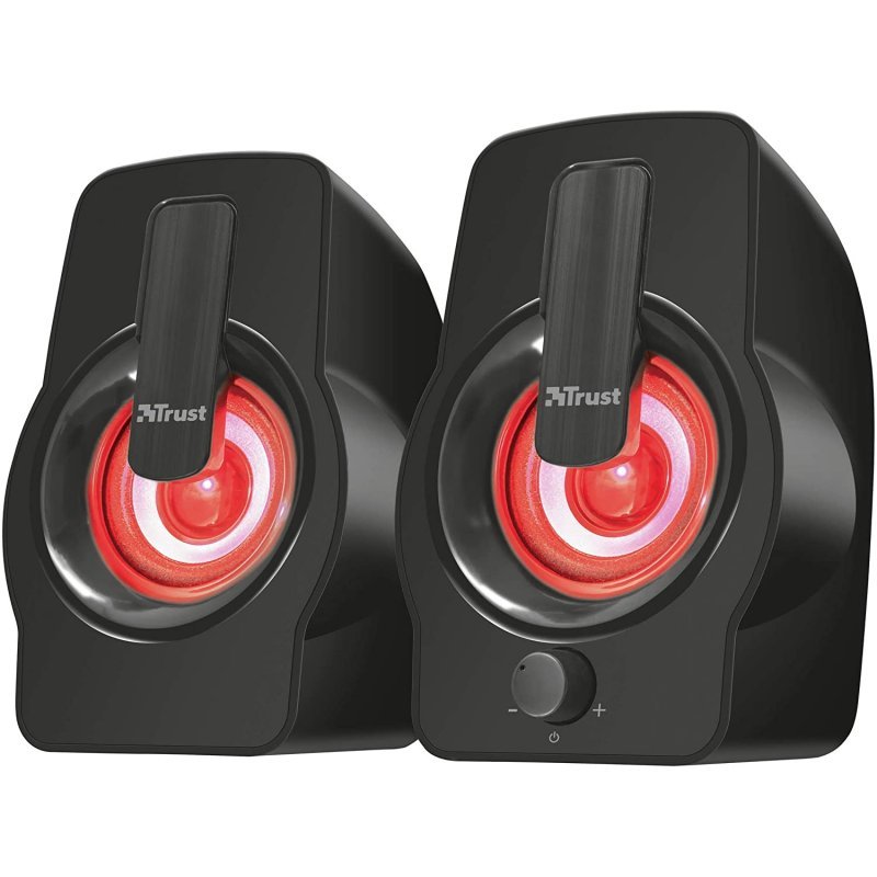 22948 COLUNAS TRUST GEMI RGB LEDS 2.0 USB POWERED BLACK - Image 1
