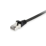 Cabo de Rede EQUIP RJ45 Cat.6 S/FTP 0,5m Preto