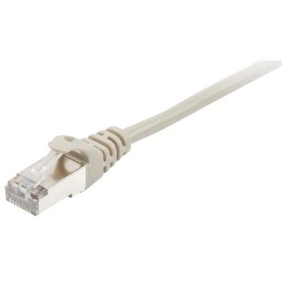 606003 Cabo de Rede EQUIP RJ45 CHICOTE CAT6A S/FTP LSZH Branco 1m - Image 1
