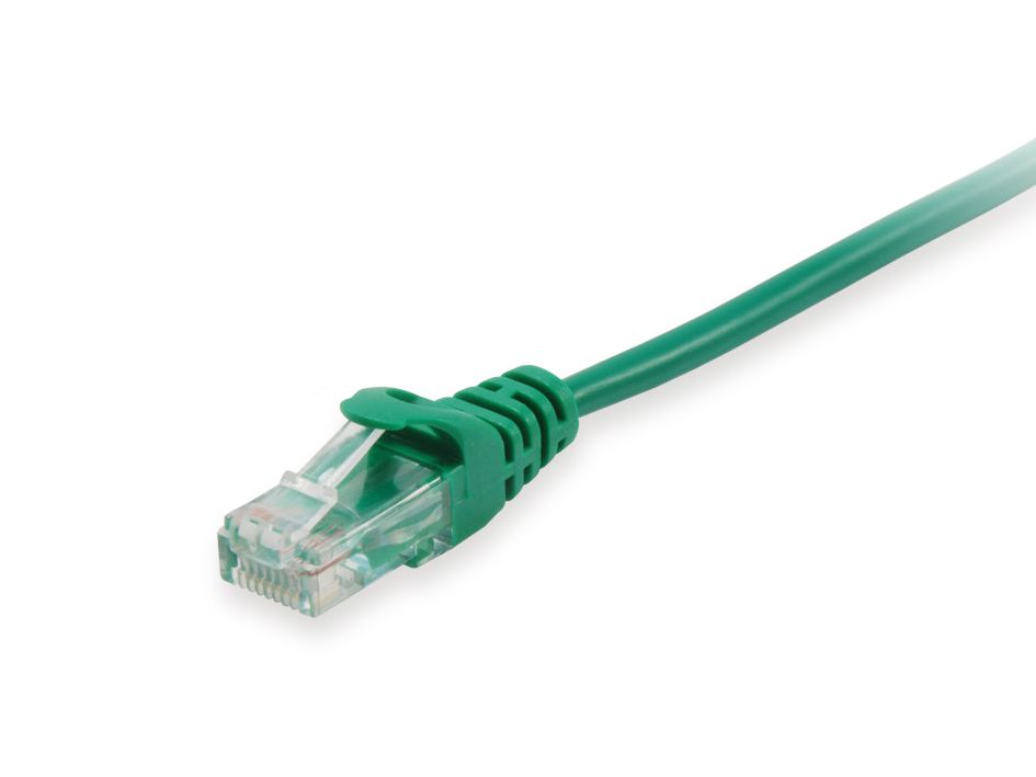 625448 Cabo de Rede EQUIP RJ45 Cat.6 U/UTP 15m Verde - Image 1