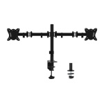 Suporte Mesa Articulado p/ 2 Ecrãs 13'/32' EQUIP Preto
