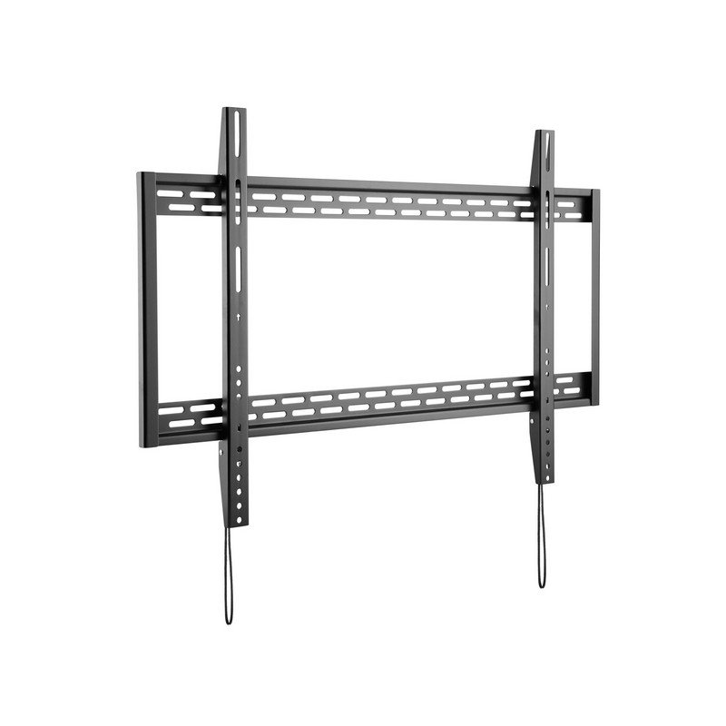 650323 Suporte Parede p/ Ecrã 60'/100' Equip Slim Fixo Preto - Image 1
