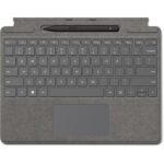 Bundle Microsoft Capa + Teclado Surface Pro X/Pro 8 + Caneta Stylus Prateada