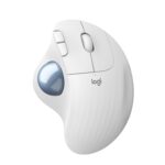 Rato Logitech Ergo M575 Wireless/Bluetooth Trackball Branco
