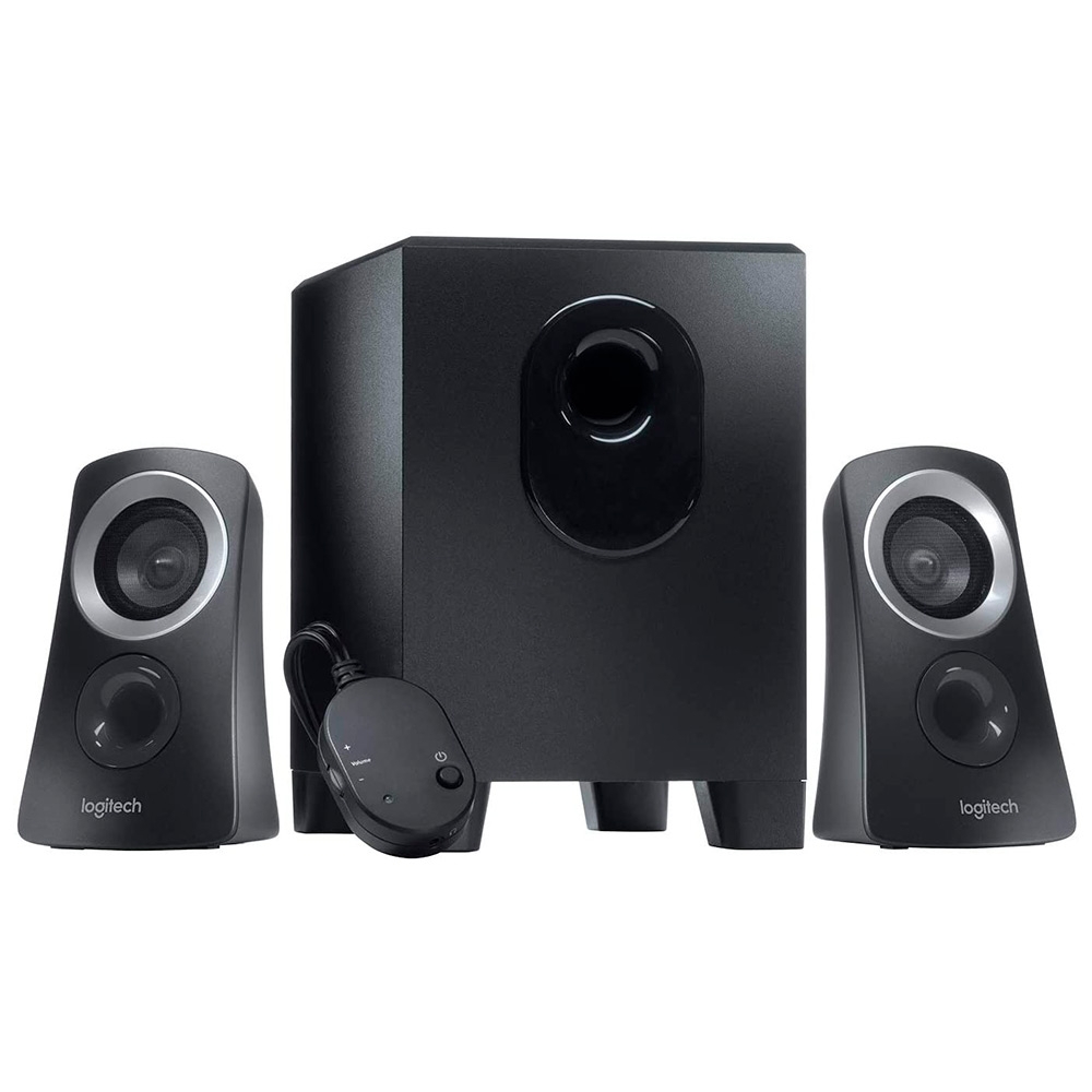 980-000413 Colunas Logitech Z313 2.1 50W Peak / 25W RMS Pretas - Image 1