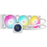 Water Cooler CPU Corsair iCUE H150i Elite LCD XT RGB 360mm Branco