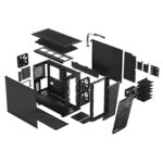 Caixa E-ATX Fractal Design Meshify 2 Preta Tempered Glass Dark Tint - Image 7