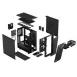 Caixa ATX Fractal Design Meshify 2 Compact Black TG Dark Tint - Image 7