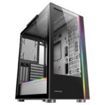 Caixa E-ATX Mars Gaming MC-ULTRA XXL ARGB Vidro Temperado Preta